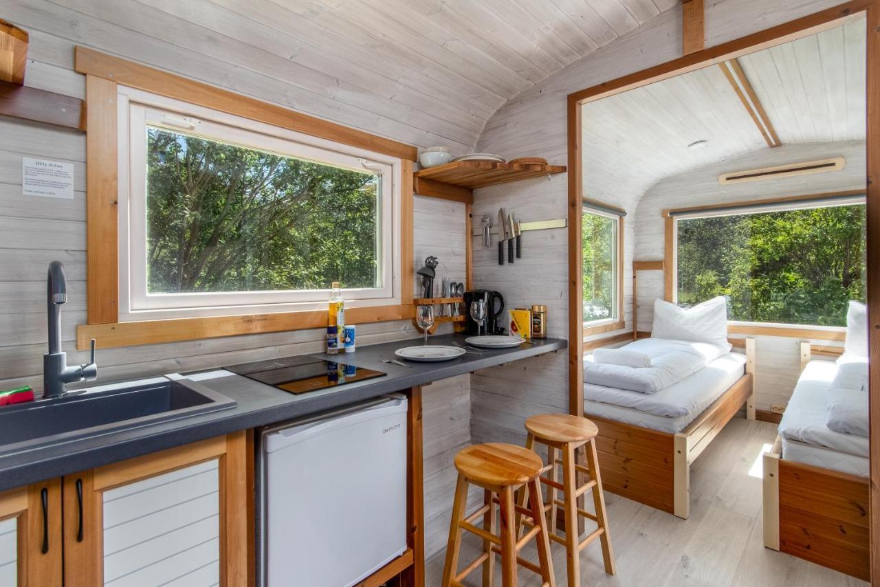 Villa Tiny House With Terrace Flåm Exterior foto